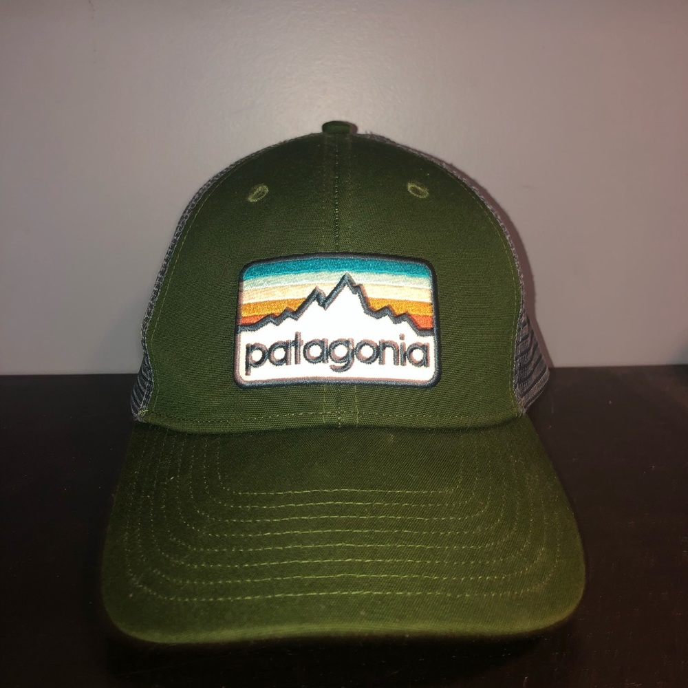 Green Patagonia Trucker Hat